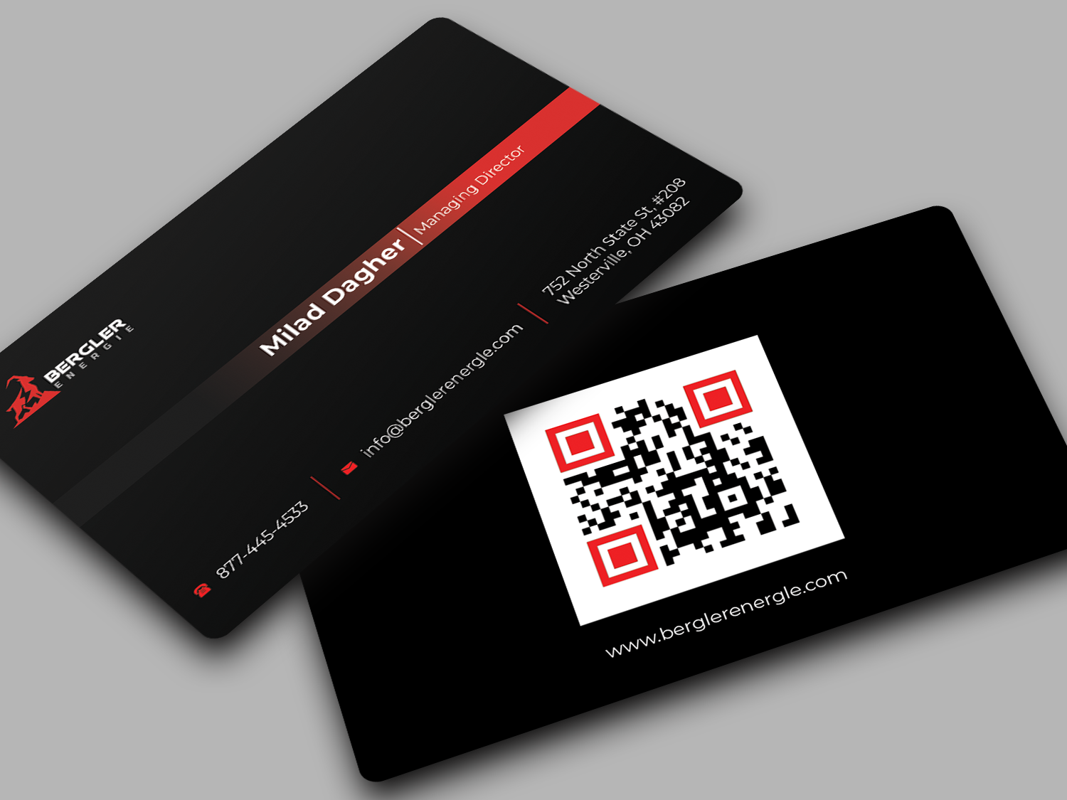 Business Card Design by Innovative Graphix for BerglerEnergie AG | Design #32524575