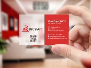 Design de Carte de Visite par Creations Box 2015 pour BerglerEnergie AG | Design : #32525894
