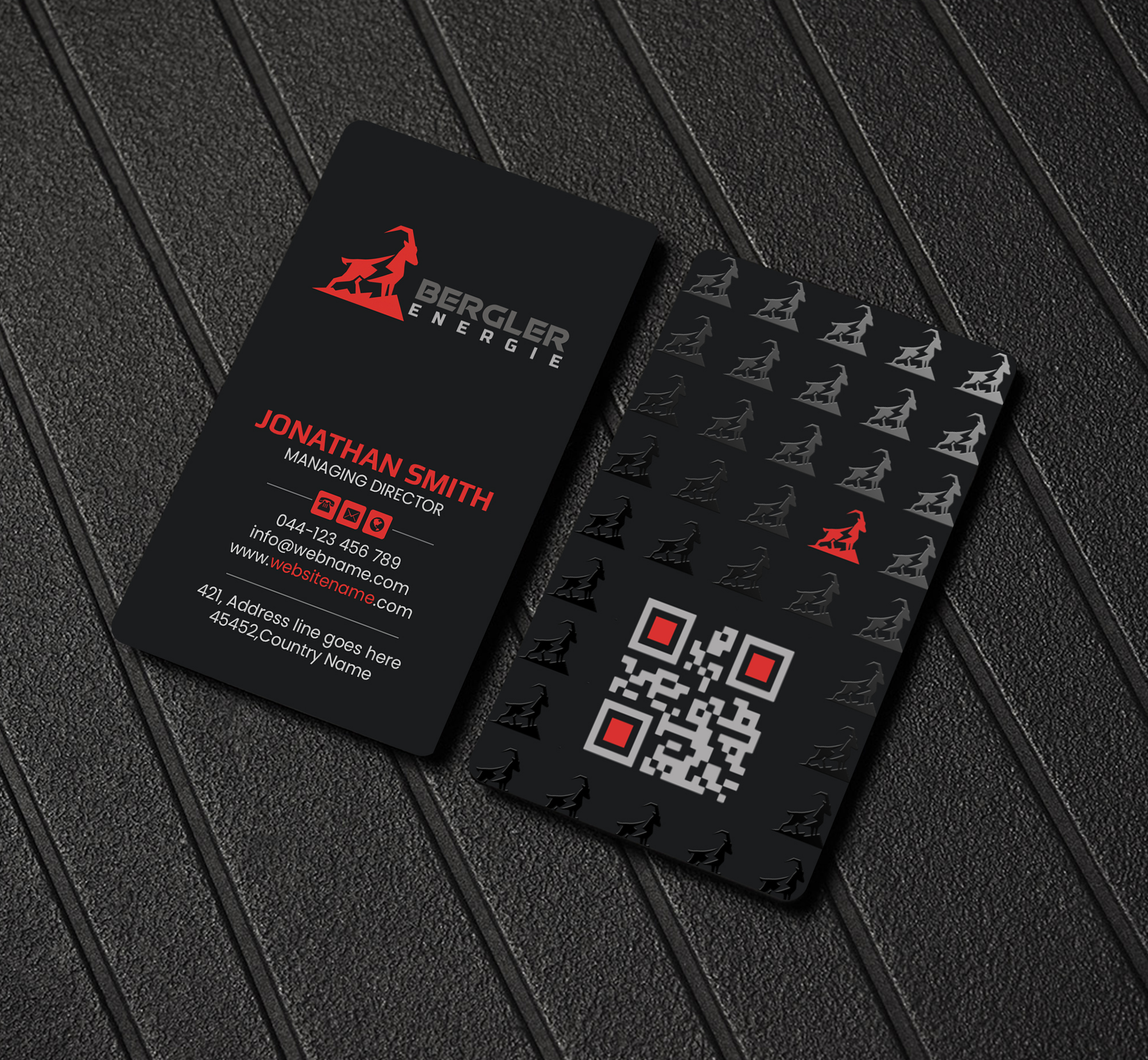 Diseño de Tarjeta de Presentación por Creations Box 2015 para BerglerEnergie AG | Diseño #32525907