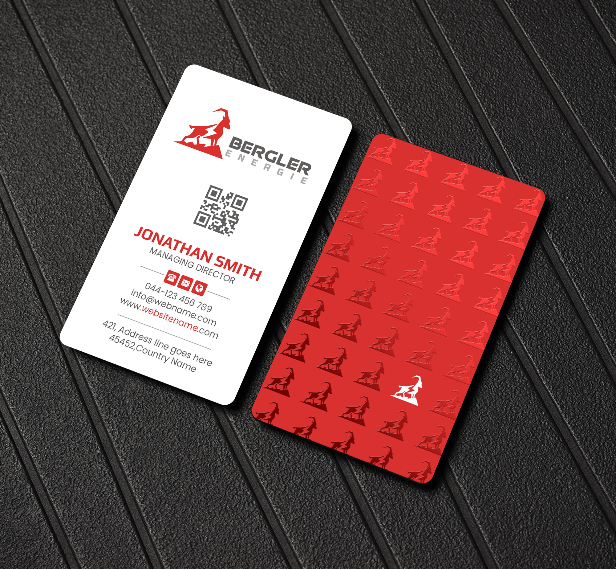 Business Card Design by Creations Box 2015 for BerglerEnergie AG | Design #32525909