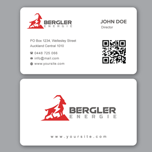 Design de Carte de Visite par H4R5Z pour BerglerEnergie AG | Design : #32519528