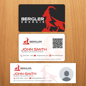 Business Card Design by CreativeGwen™ for BerglerEnergie AG | Design: #32519523