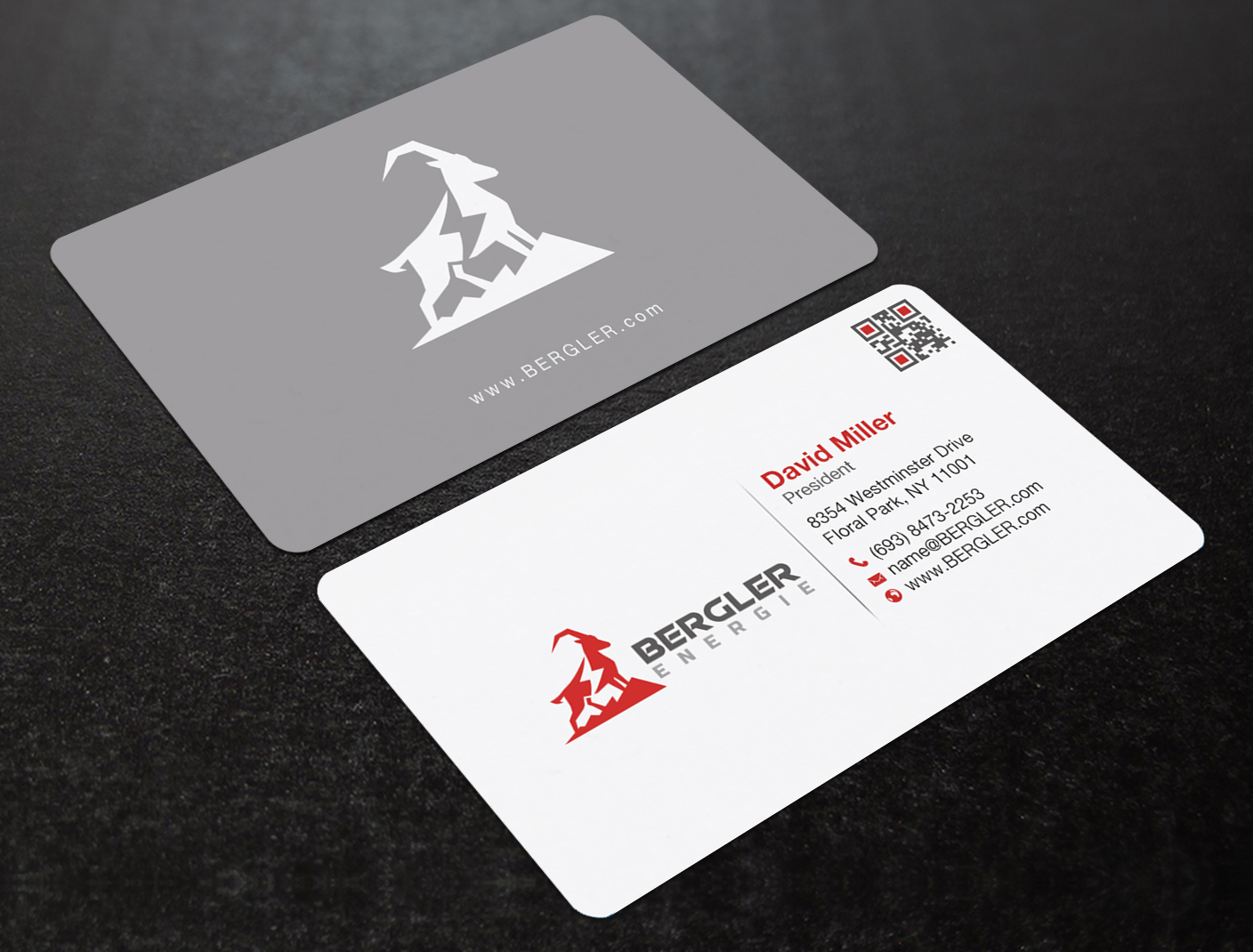 Business Card Design by Brand aid for BerglerEnergie AG | Design #32523104