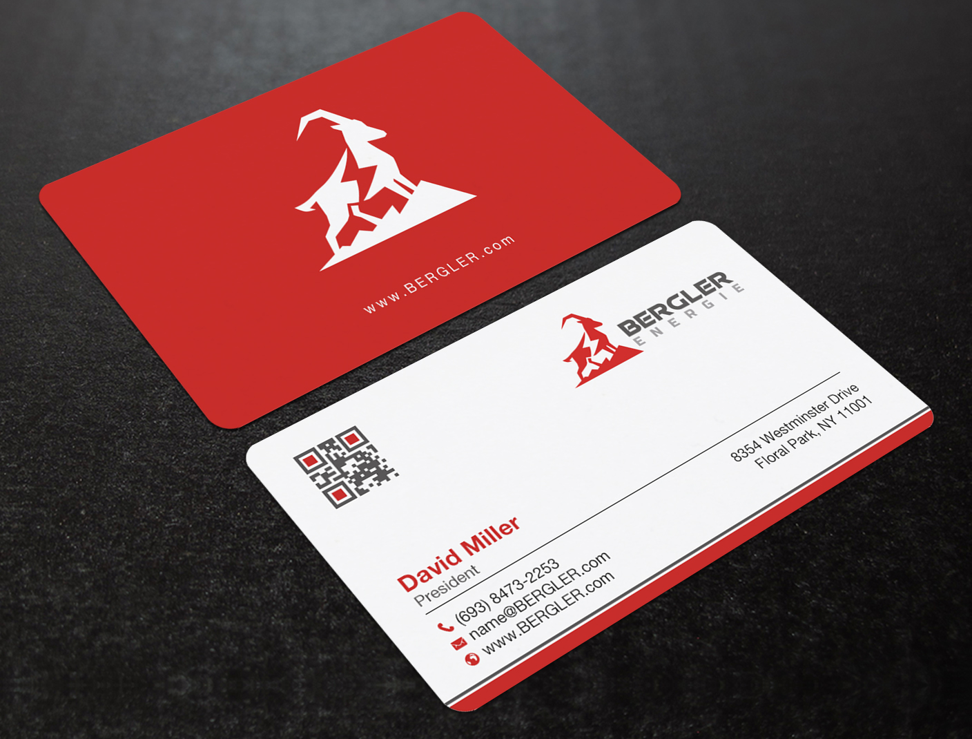Business Card Design by Brand aid for BerglerEnergie AG | Design #32523105