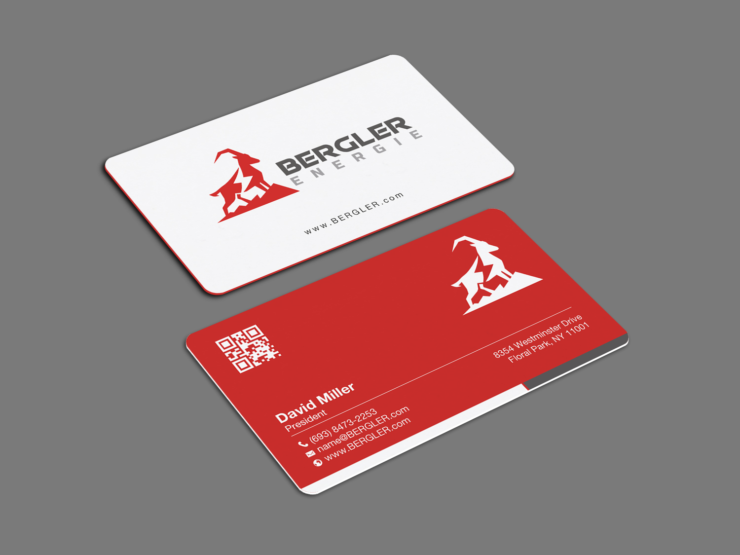 Visitenkarten-Design von Brand aid für BerglerEnergie AG | Design #32523117