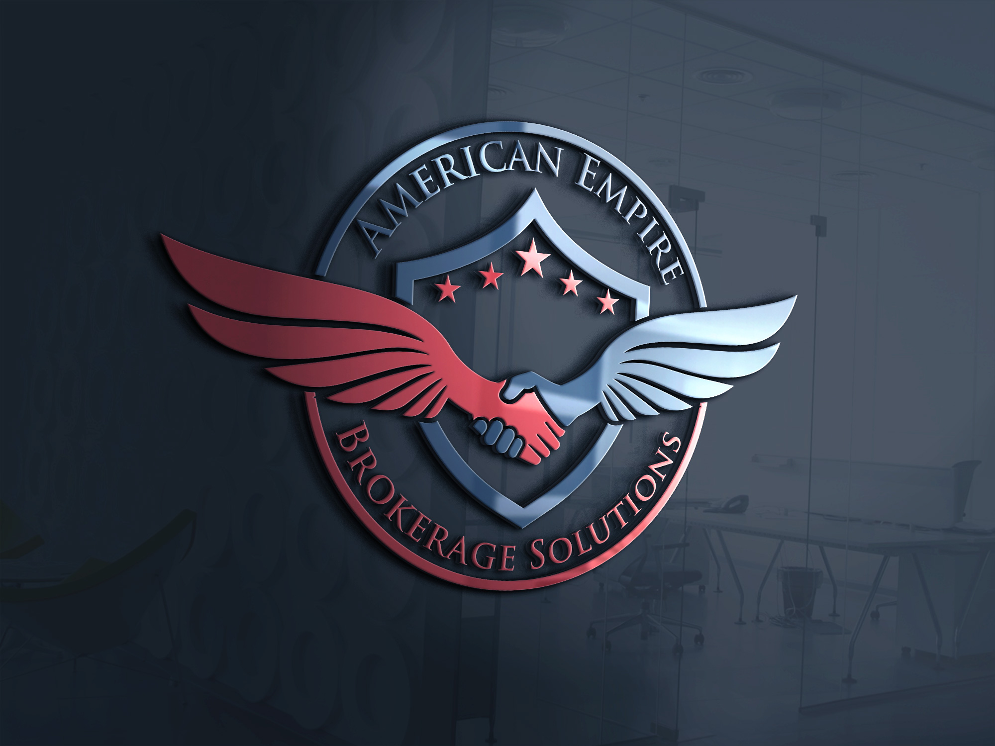 Logo Design by Mk_Graphix for american empire brokerage solutions  | Design: #32624574