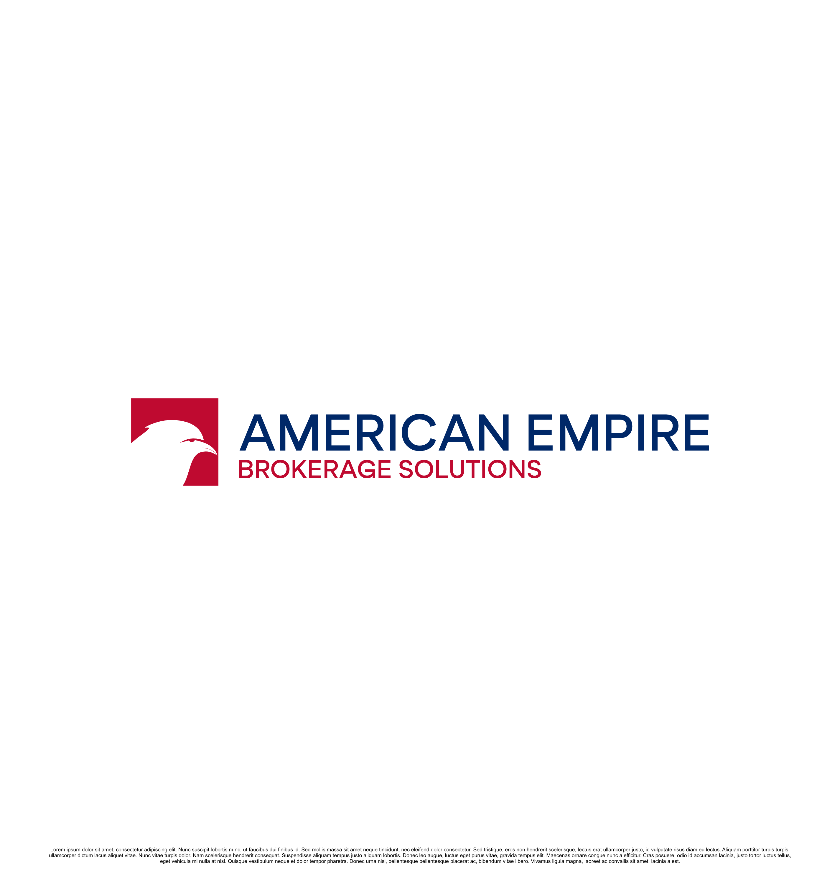 Logo Design by saesean for american empire brokerage solutions  | Design #32565313