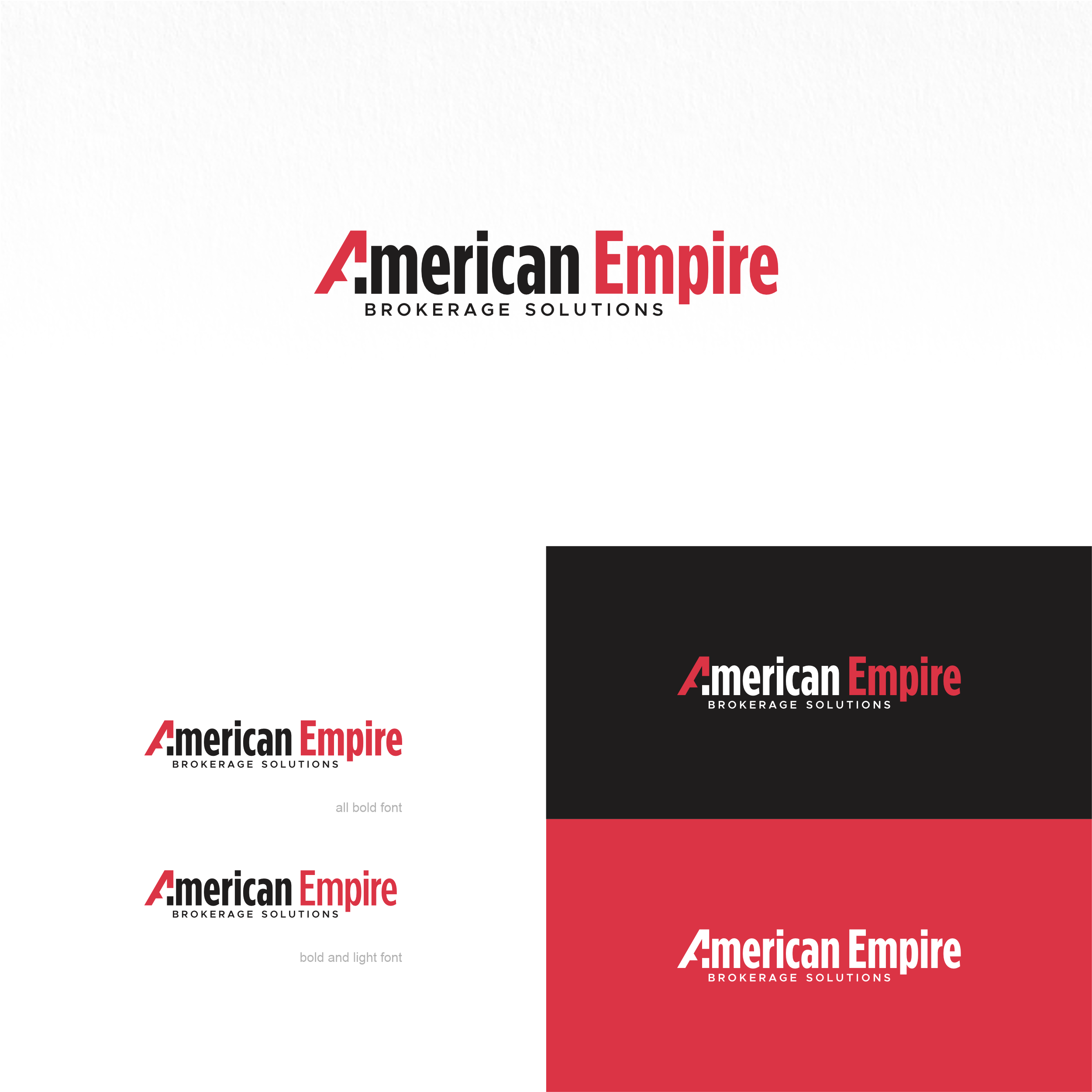 Logo Design by YNCK for american empire brokerage solutions  | Design #32571738