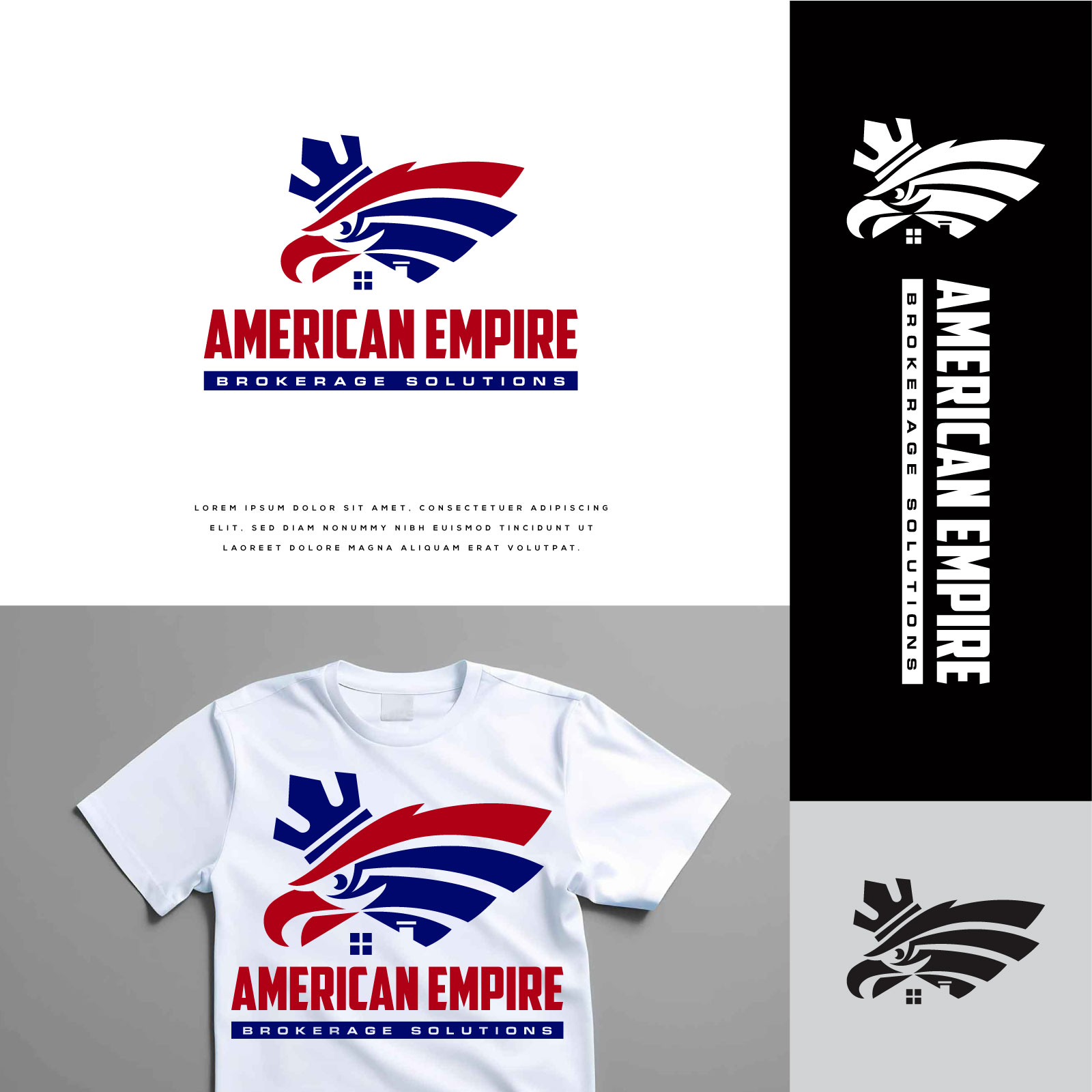 Logo Design by Modan Mohan Mohini for american empire brokerage solutions  | Design #32573657