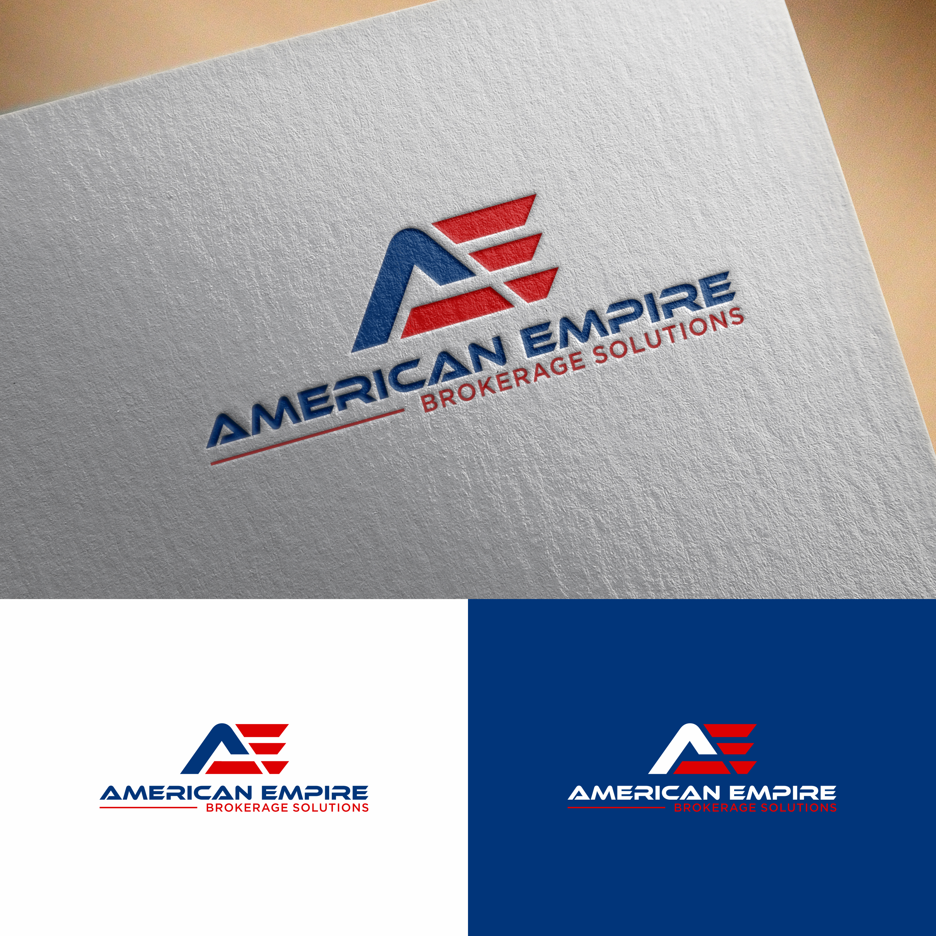 Logo Design by Dylan Z.R for american empire brokerage solutions  | Design #32565778