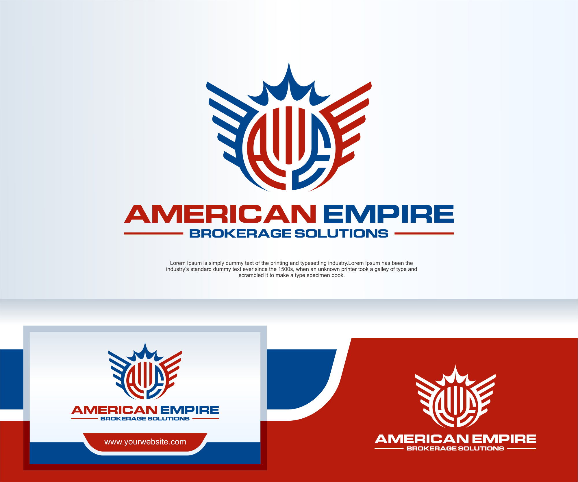 Logo Design by Apache Kretek for american empire brokerage solutions  | Design #32570658