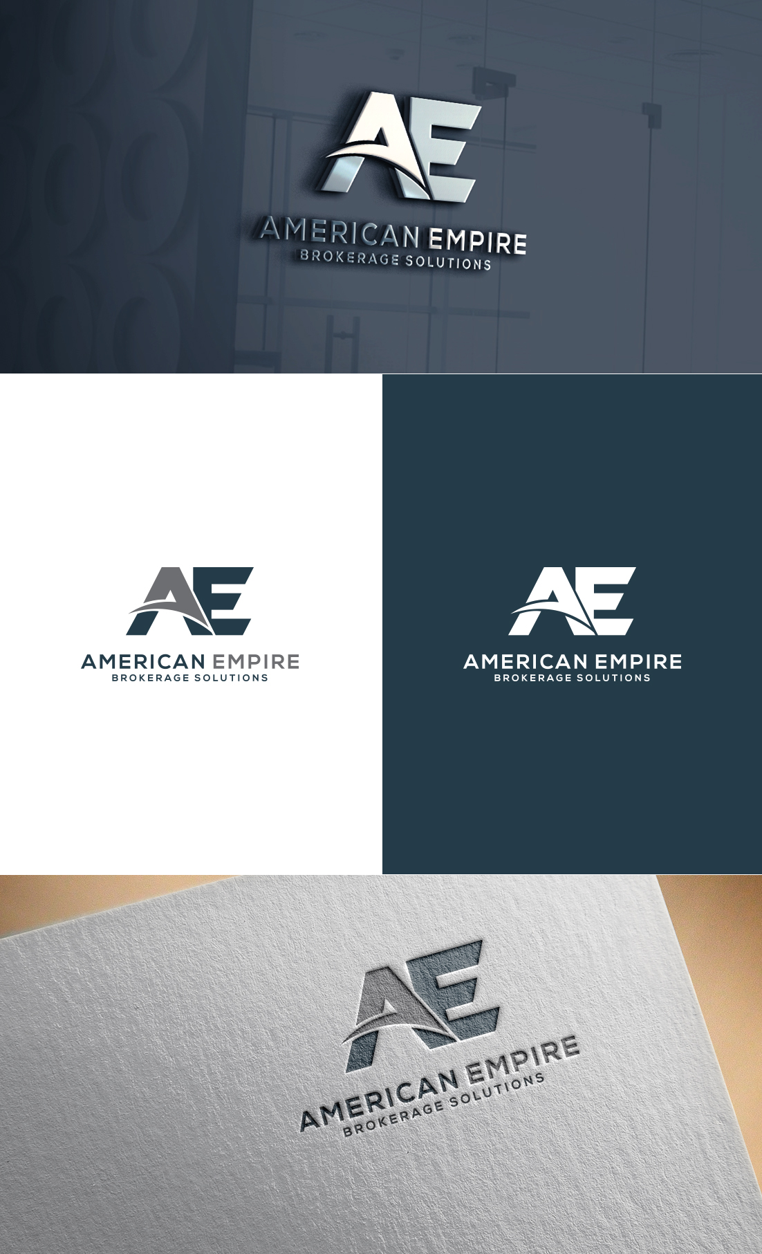 Logo Design by GLDesigns for american empire brokerage solutions  | Design #32567563