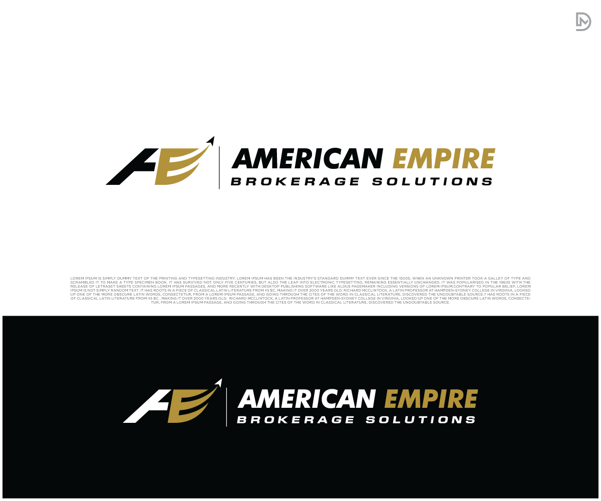 Logo Design by D_Mantra for american empire brokerage solutions  | Design #32530588