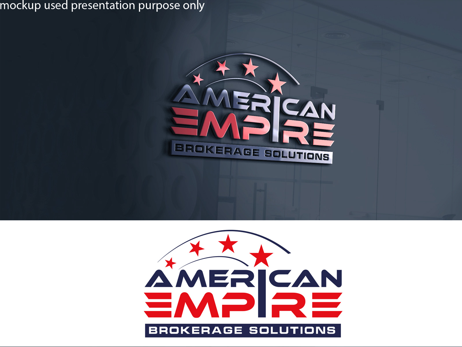 Logo Design by Rubia@ for american empire brokerage solutions  | Design #32570089