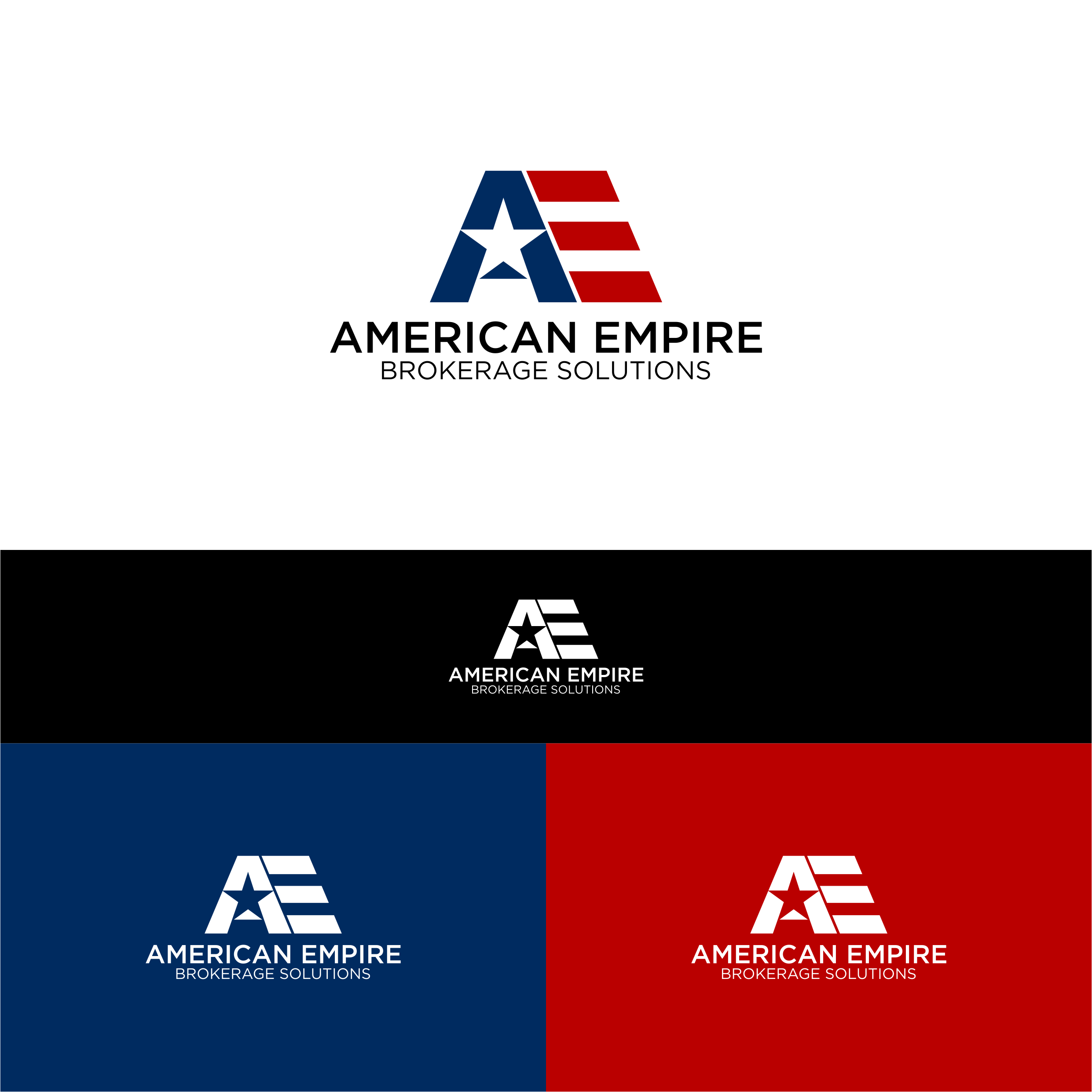 Logo-Design von Resti Widayanti für american empire brokerage solutions  | Design #32612677