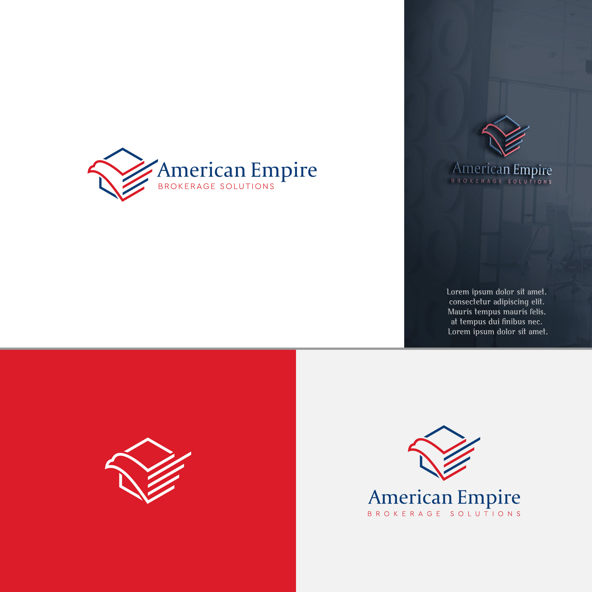 Logo Design by Arjuna Design for american empire brokerage solutions  | Design #32568576