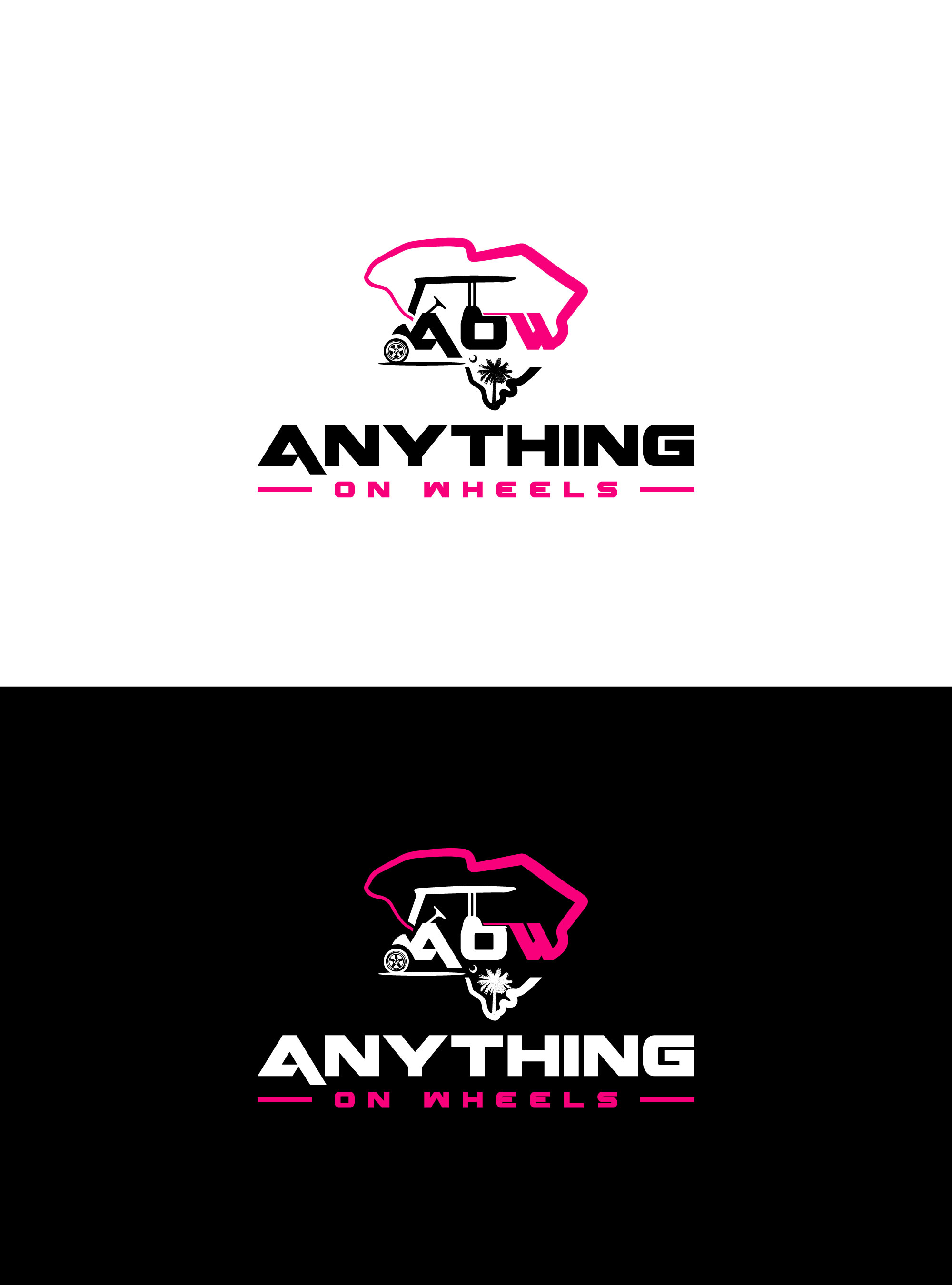 Logo Design by RS_Design for Anything on Wheels | Design #32585452