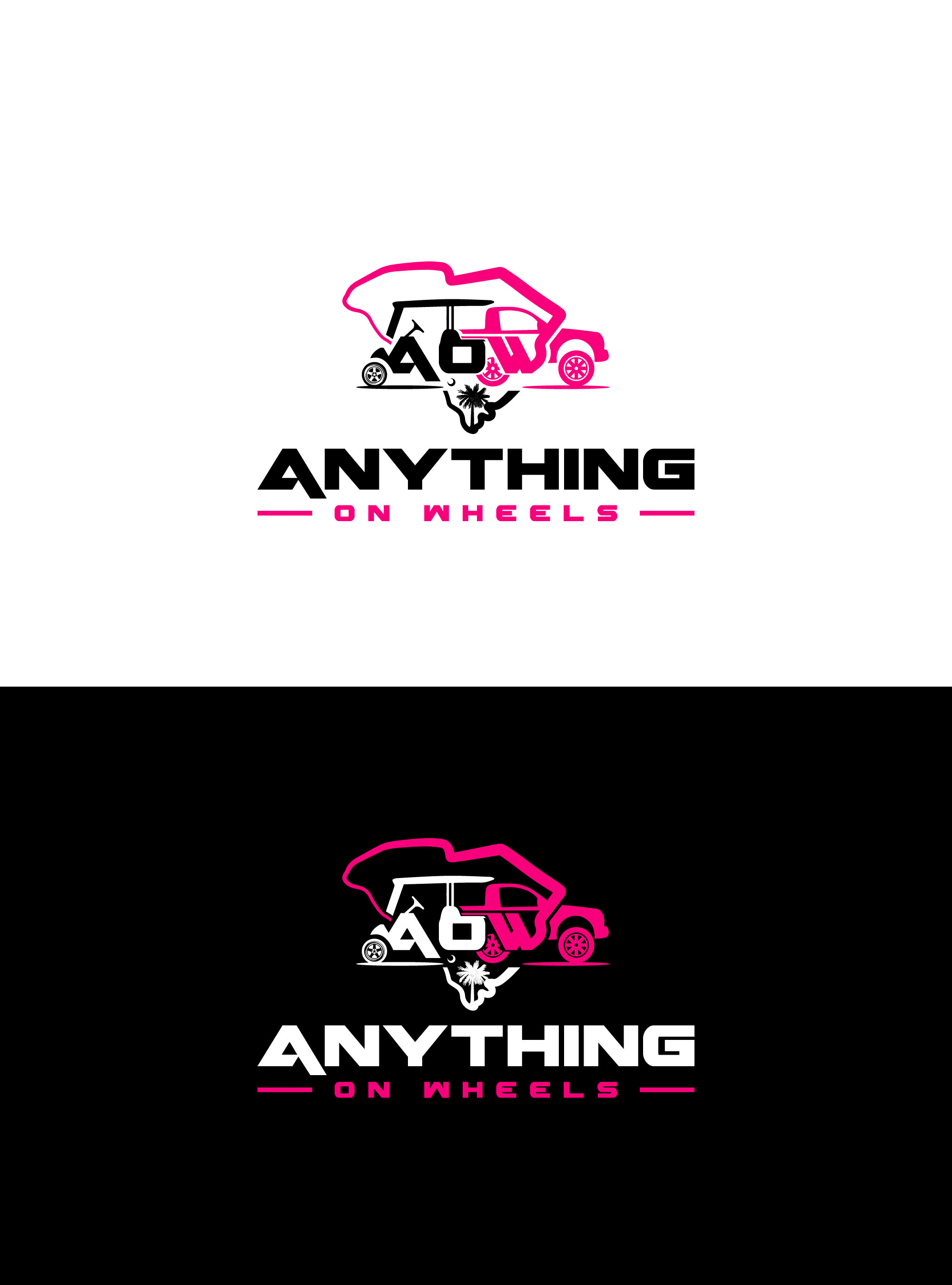 Logo Design by RS_Design for Anything on Wheels | Design #32585475