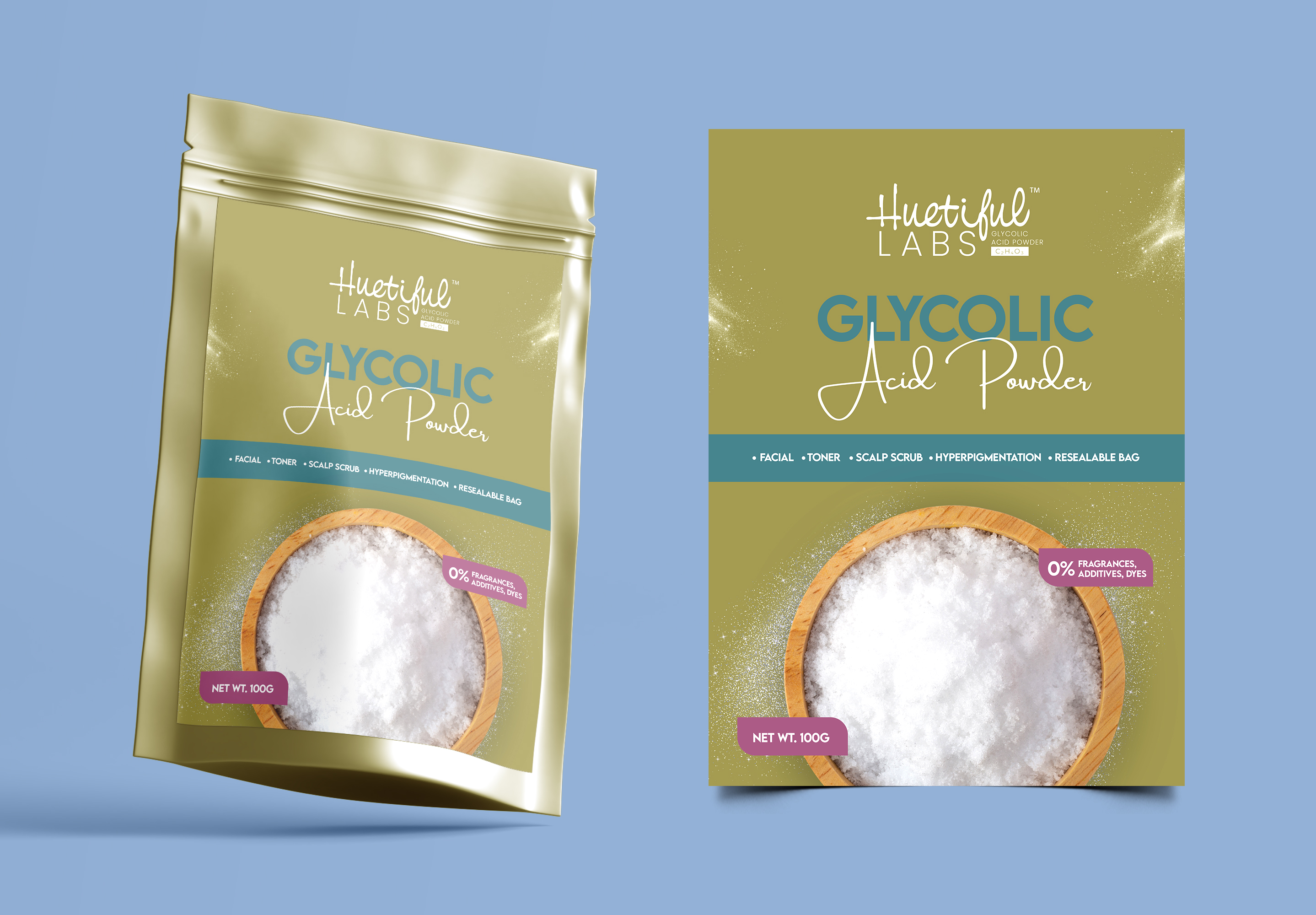 Verpackungs-Design von Graphic Guy für Huetiful | Design #32533424