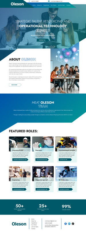 Web Design by Hafsa Fatymah for this project | Design #32537484