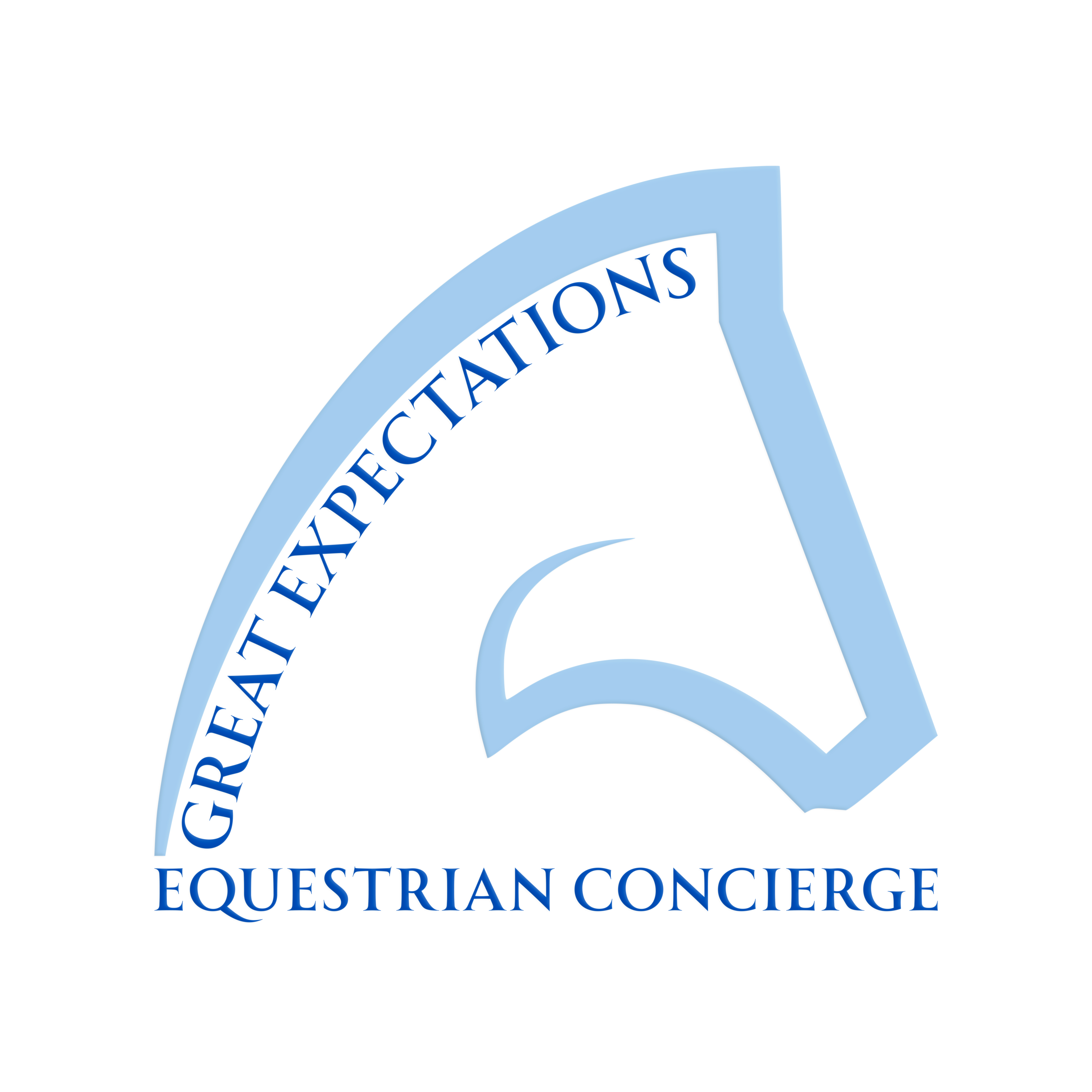 Elegant, Playful Logo Design for Great Expectations and equestrian