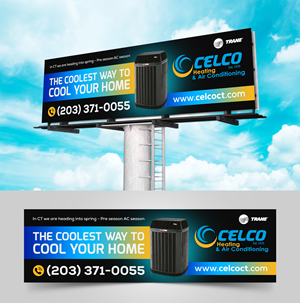 Billboard Design by Sam.Art for Celco Heating and AC | Design: #32538138