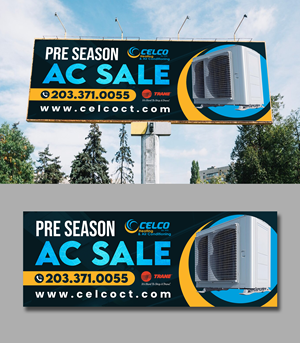 Billboard Design by debdesign for Celco Heating and AC | Design: #32579042