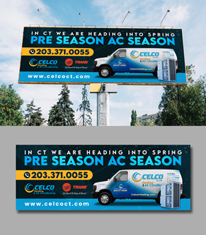 Billboard Design by debdesign for Celco Heating and AC | Design: #32579043