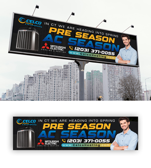 Billboard Design by debdesign for Celco Heating and AC | Design: #32579074