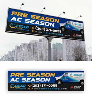 Billboard Design by debdesign for Celco Heating and AC | Design: #32579075