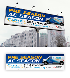 Billboard Design by debdesign for Celco Heating and AC | Design: #32579076