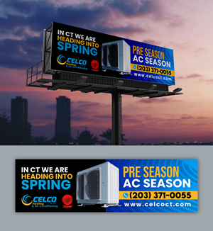 Billboard Design by debdesign for Celco Heating and AC | Design: #32579105