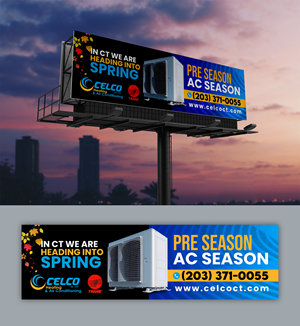 Billboard Design by debdesign for Celco Heating and AC | Design: #32579106