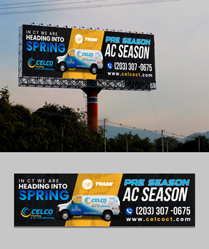 Billboard Design by debdesign for Celco Heating and AC | Design: #32579133