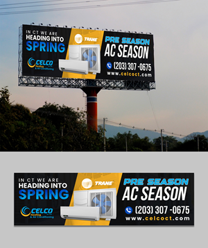 Billboard Design by debdesign for Celco Heating and AC | Design: #32579135