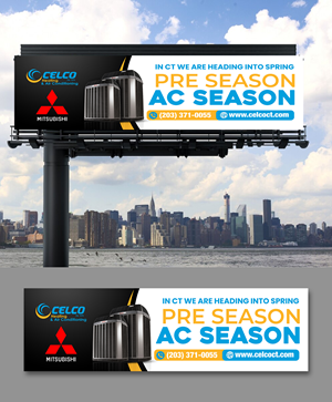 Billboard Design by debdesign for Celco Heating and AC | Design: #32579184