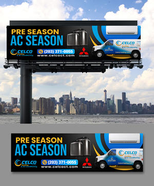 Billboard Design by debdesign for Celco Heating and AC | Design: #32579185