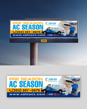 Billboard Design by debdesign for Celco Heating and AC | Design: #32579372