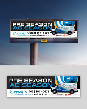 Billboard Design by debdesign for Celco Heating and AC | Design: #32579373