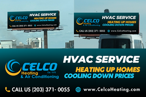 Billboard Design by MuradLuther for Celco Heating and AC | Design #32533597