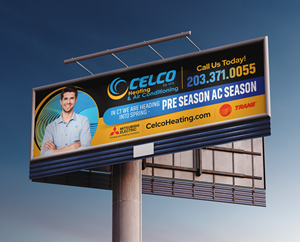Billboard Design by Dzhafir for Celco Heating and AC | Design: #32540950