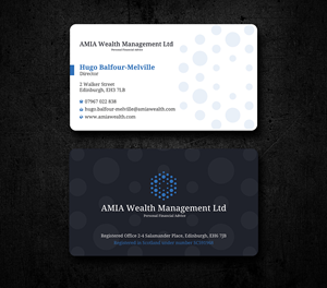 Business Card Design by Uttom 2 for this project | Design: #32534008