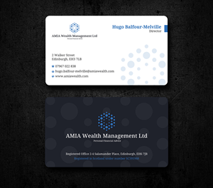 Business Card Design by Uttom 2 for this project | Design: #32534010