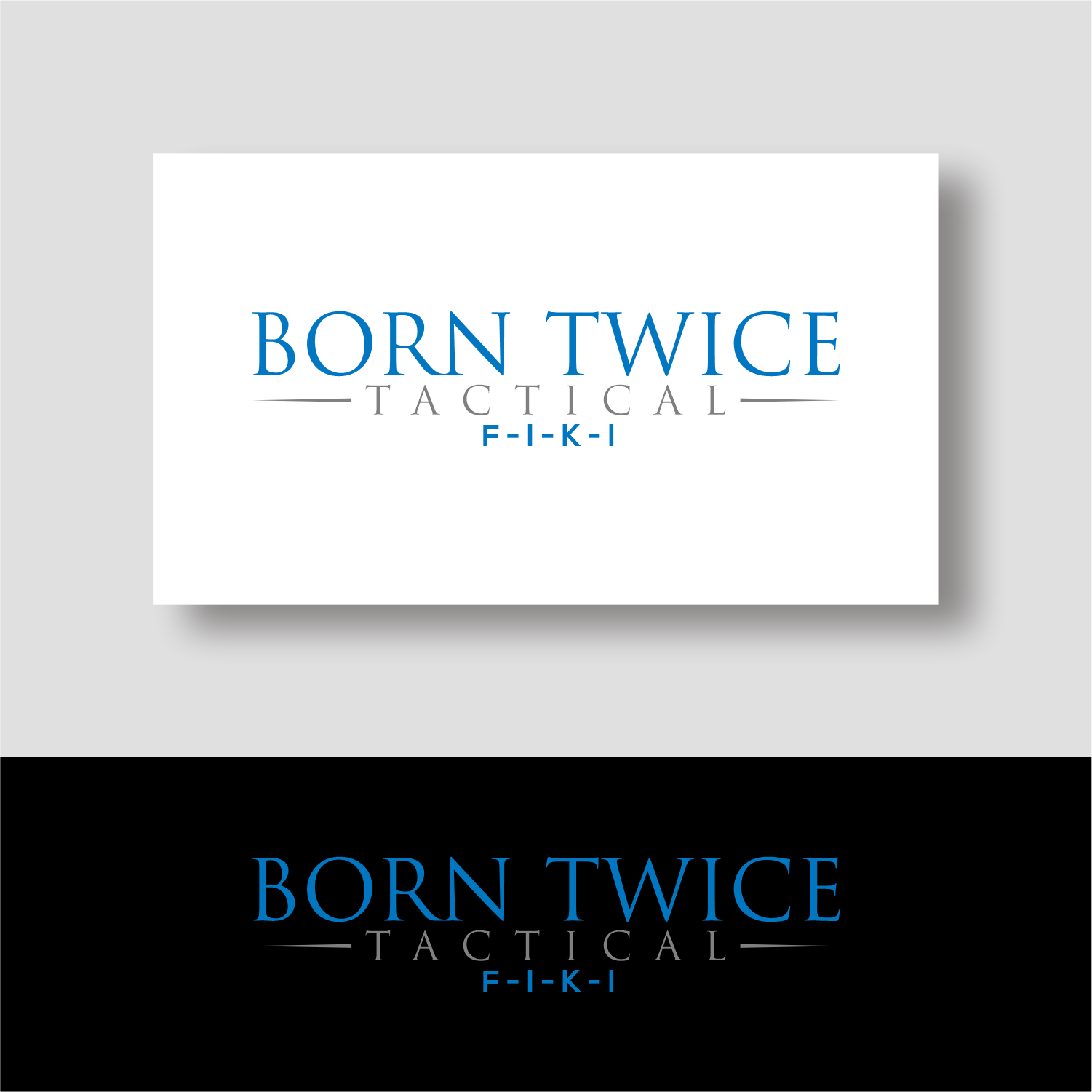 Logo Design by semarco for Born Twice Tactical | Design #32535566