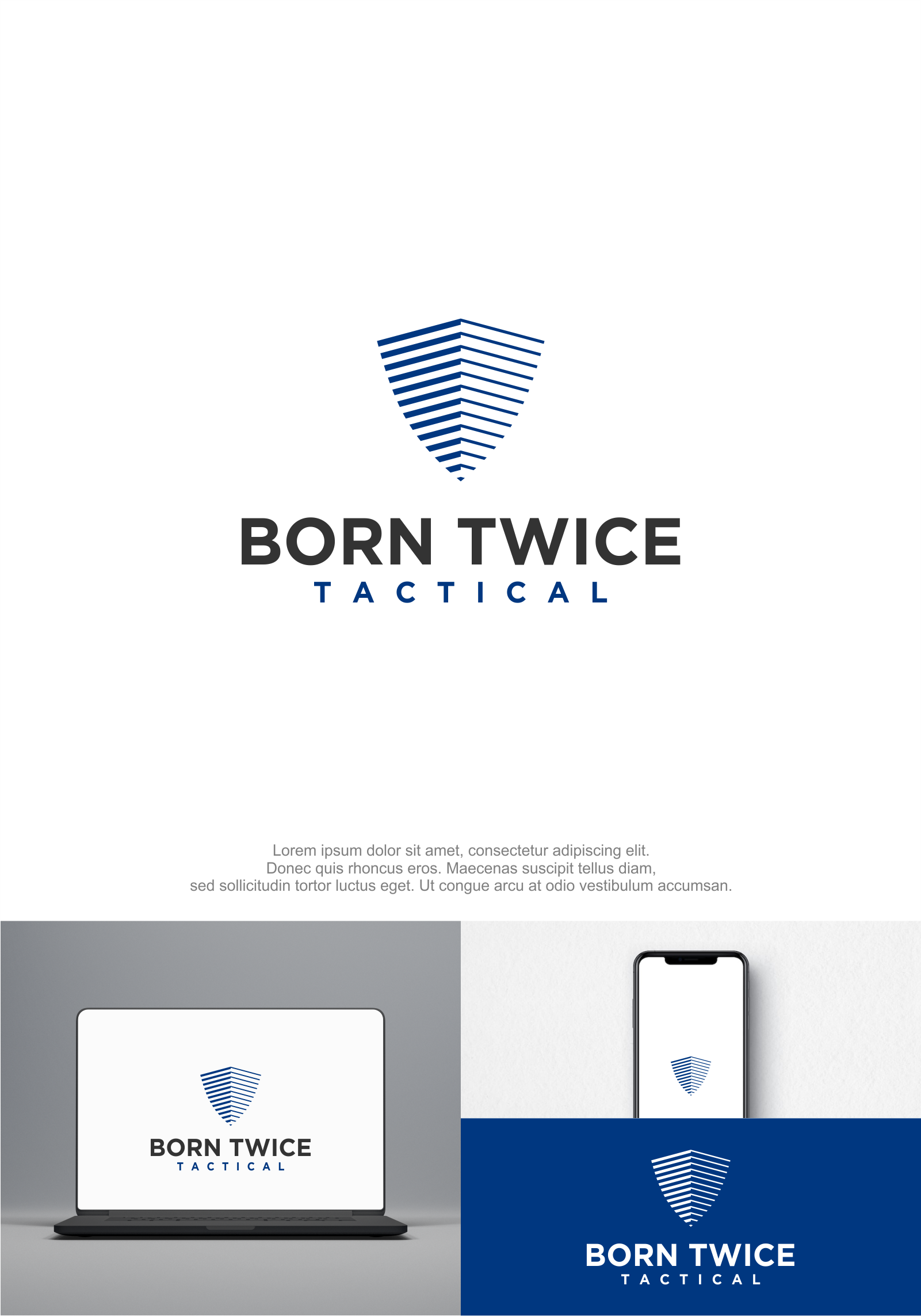 Logo Design by M.Syaiful Huda for Born Twice Tactical | Design #32536651