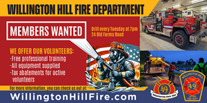 Graphic Design by Sergio Coelho for WILLINGTON HILL FIRE DEPARTMENT | Design: #32564675