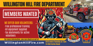 Graphic Design by Sergio Coelho for WILLINGTON HILL FIRE DEPARTMENT | Design: #32564676