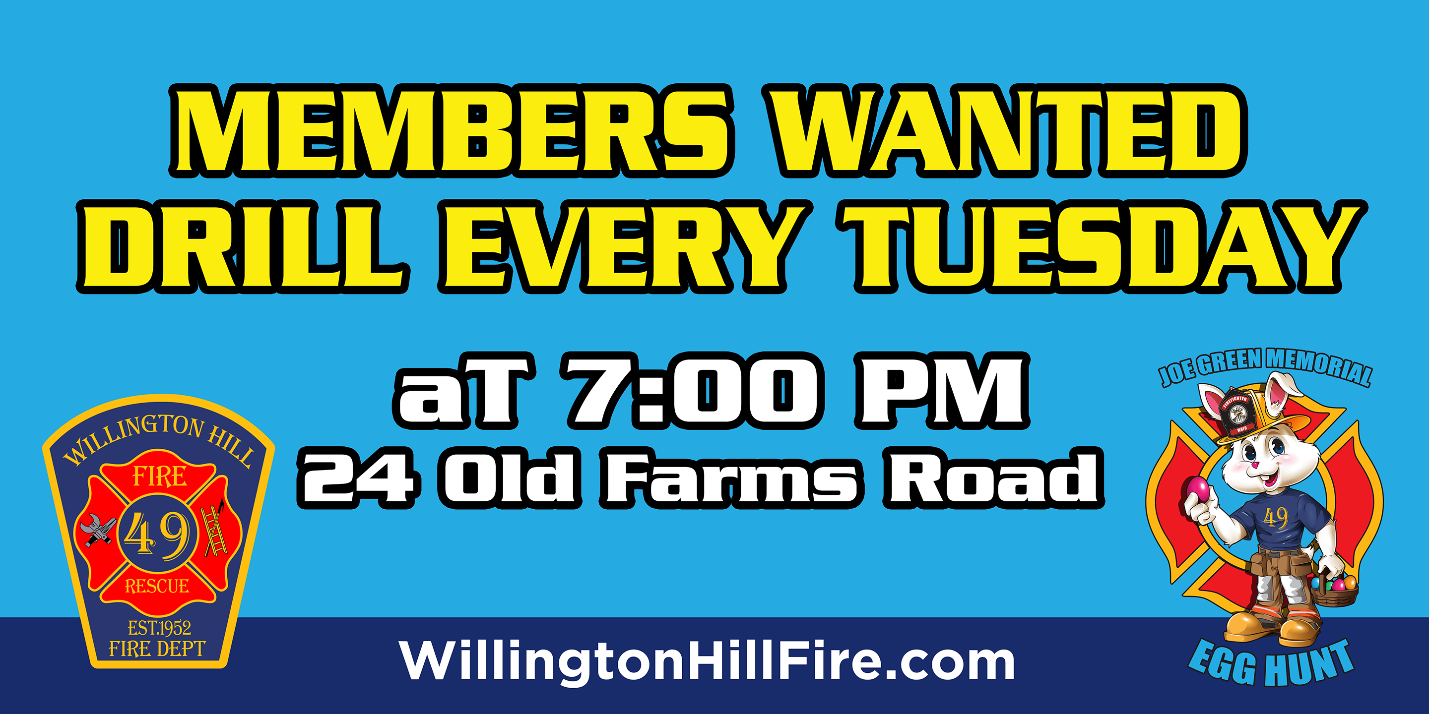 Graphic Design by JKIANN08 for WILLINGTON HILL FIRE DEPARTMENT | Design #32544364