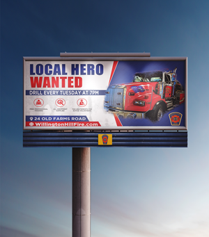 Graphic Design by Sun Creative for WILLINGTON HILL FIRE DEPARTMENT | Design: #32574236