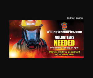 Graphic Design by Rush Advertising for WILLINGTON HILL FIRE DEPARTMENT | Design: #32585203